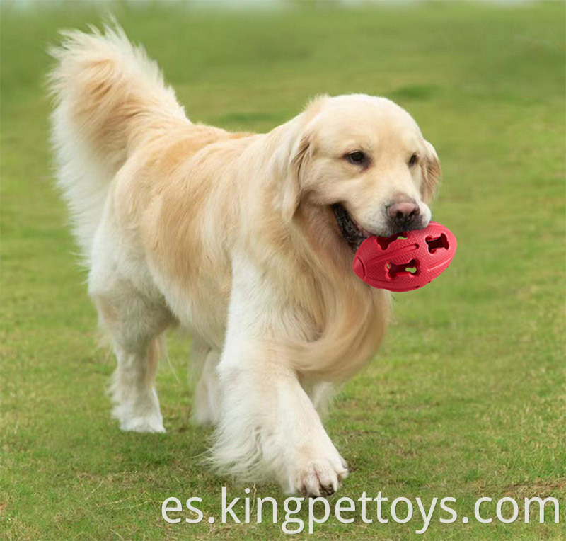 Interactive Dog Toy Ball Rugby